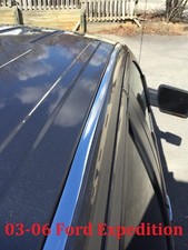 For 2003-2006 Ford Expedition Chrome Roof Top Trim Molding Kit For 2003-2006 Ford Expedition Chrome Roof Top Trim Molding Kit