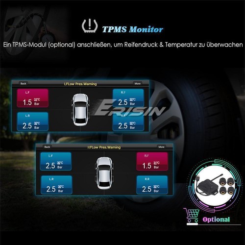 12,3" 128GB Android 13 Autoradio GPS DAB+ IPS Mercedes B-Klasse W246 NTG 4.5/4.7 - Bild 13 von 23