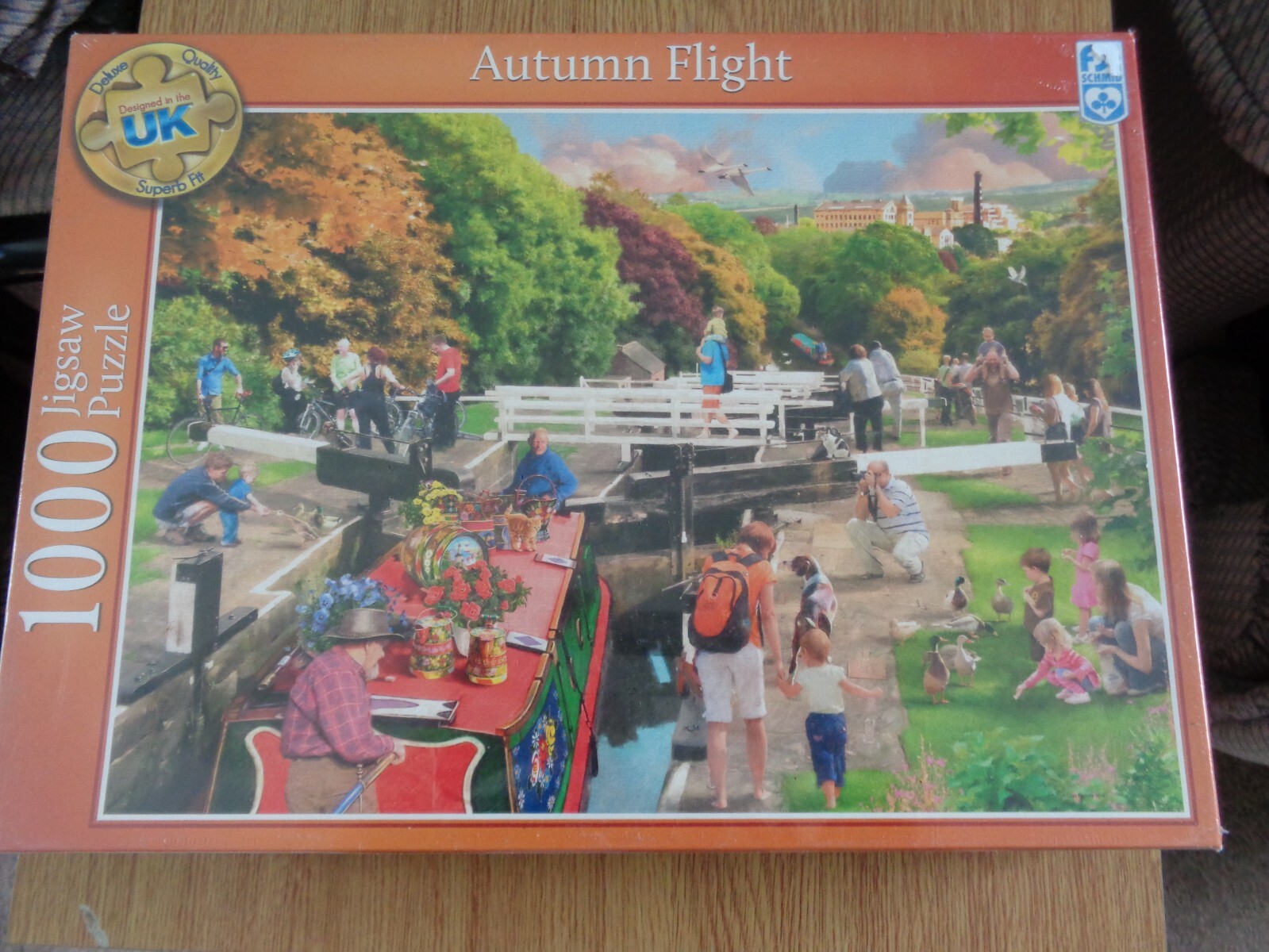 AUTUMN FLIGHT 1000 Piece FX Schmid Jigsaw Puzzle NEW free p=p