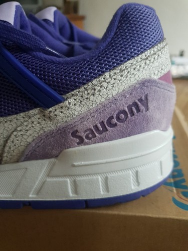 Ltd Edition Saucony Grid SD Garden District UK 11 S70416-3 Purple White 12 46. - Picture 6 of 8
