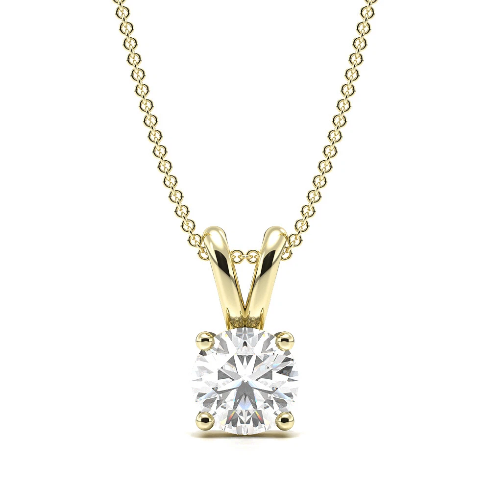 Natural diamond pendant clearance