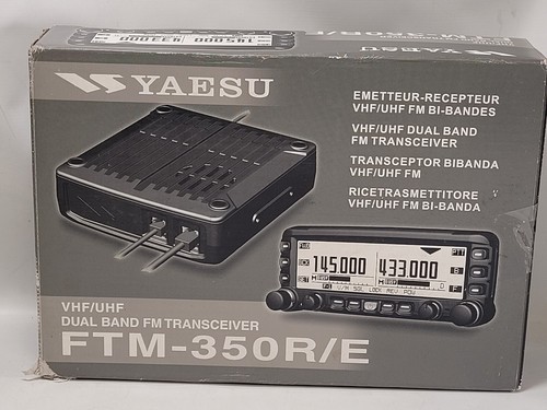 Yaesu FTM-350 R/E 2meter/440 Dual Band Mobile Transceiver