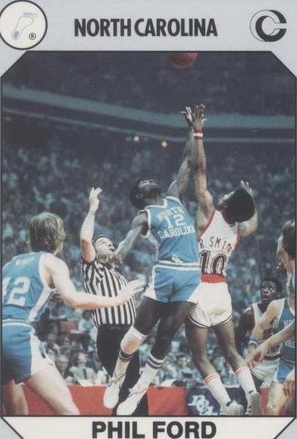 1990 Collegiate Collection North Carolina Tar Heels - Phil Ford #7 - 1 of 2