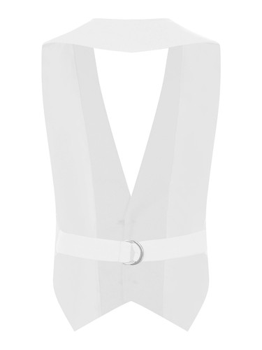 Kids Boys Vest Lapel Waistcoat Cocktail Tank Top Adjustable Back Straps Jacket - Picture 38 of 45