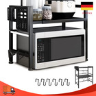 Mikrowellen Ständer Regal Mikrowellenhalterung Mikrowellenständer Organizer DE
