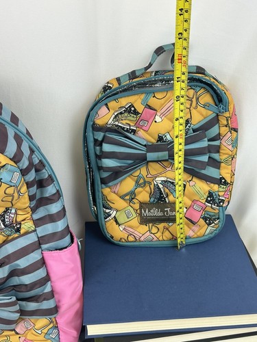 Matilda Jane Make The Grade Backpack & Lunchbox Set Used - Picture 5 of 21