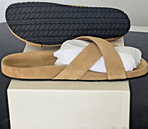 $425 MSRP- Wales Bonner Men's Criss Cross Slip On Slide Sandals 12 US / 45 EU - Picture 3 of 6