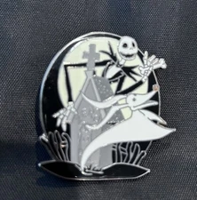 Jack Skellington & Zero Dog House Disney Pin Nightmare Before Christmas 2008
