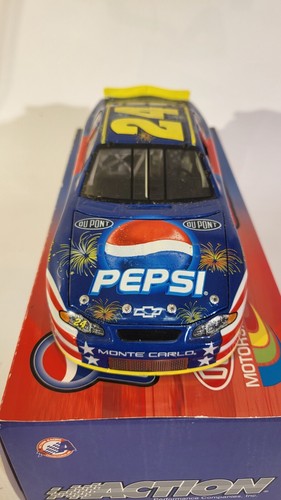 Jeff Gordon #24 DuPont Pepsi Racing Talladega 2002 Montecarlo 1:24 Stock Car - Imagen 2 de 8