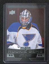 2012-13 Upper Deck Black Diamond Red Rookie Gems #245 Jake Allen No 44 of 100