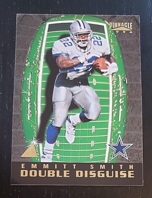  1996 Pinnacle   Double Disguise #3   E.Smith/B.Favre  Team: Dallas Cowboys  