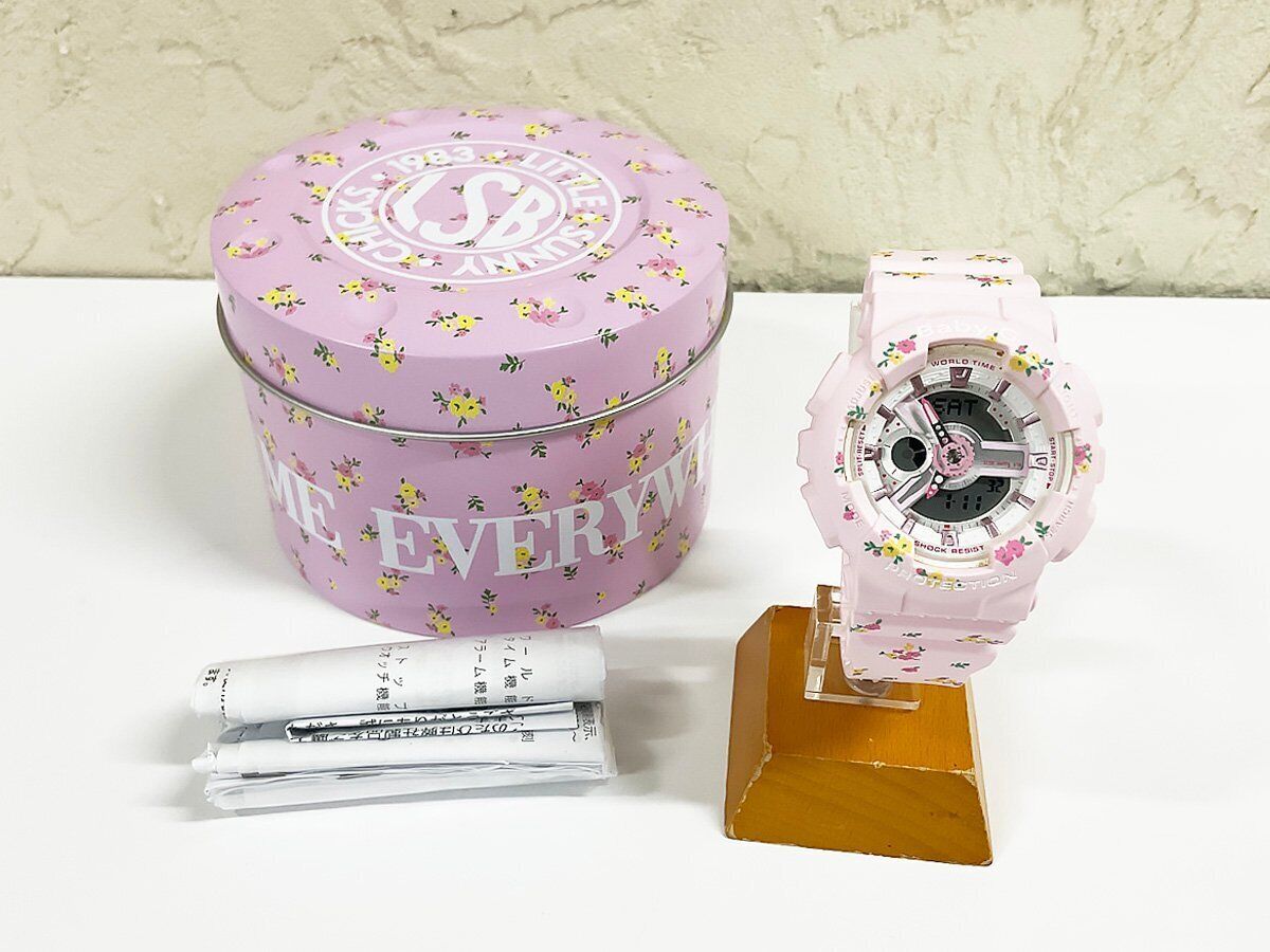 CASIO BABY-G BA-110LSB-4AJR Pink Little Sunny Bite CASIO BABY-G BA-110LSB-4AJR Pink Little Sunny Bite