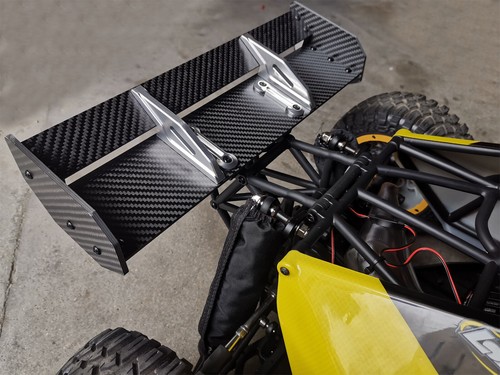 Carbon Fiber Wing for Losi Desert Buggy X L DBXL E 2.0 - Picture 1 of 4