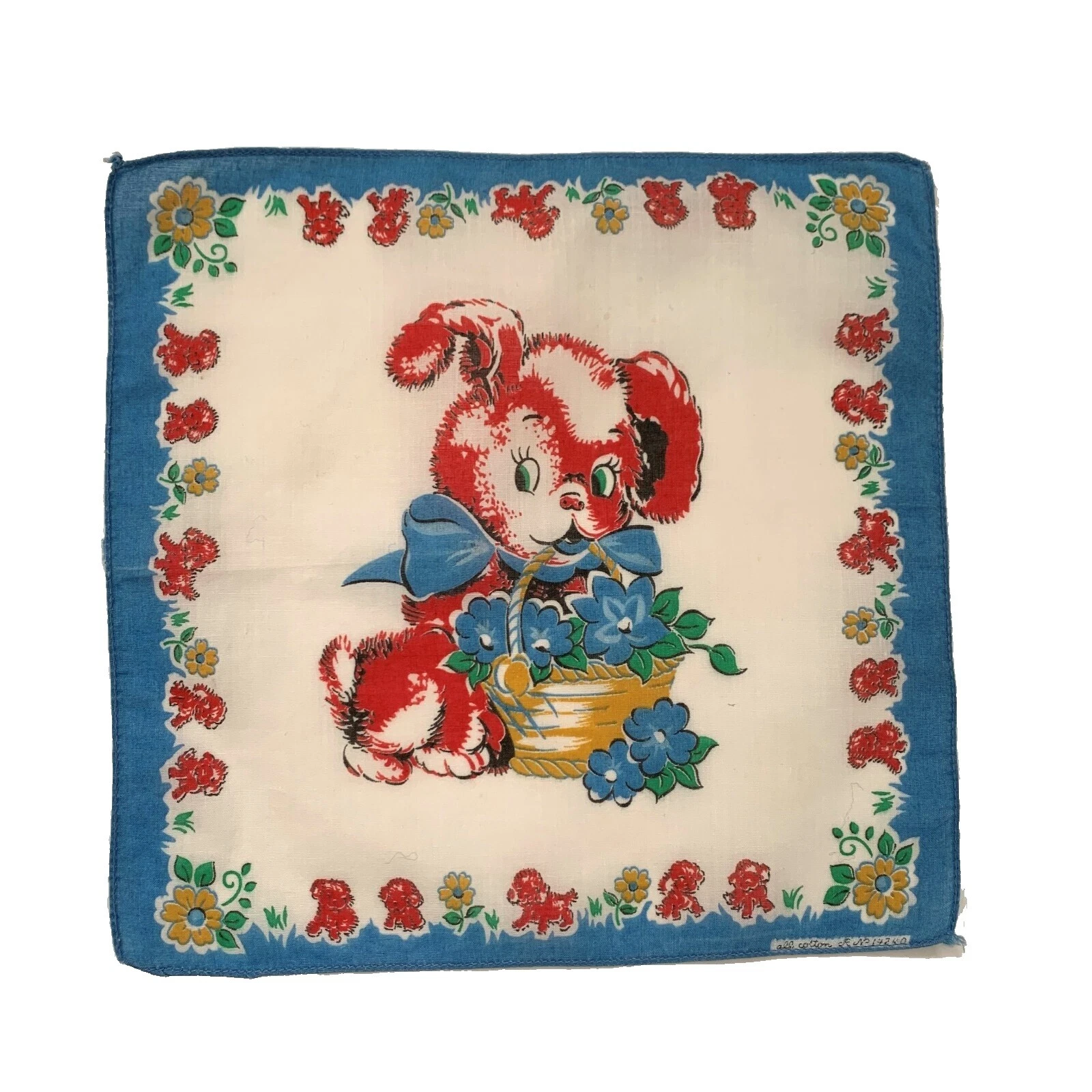 Chicas Multi-Color algodón Pañuelos vintage Plain & Solid