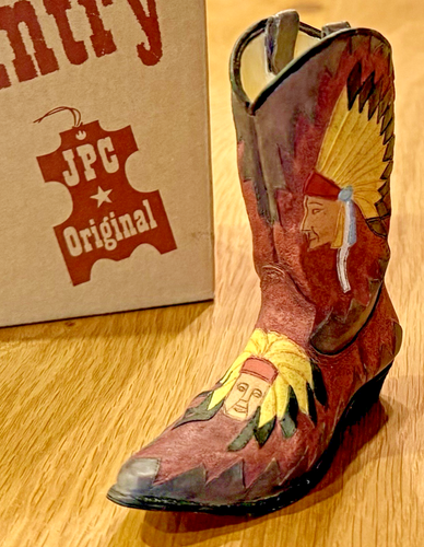 Cowboy Boot Figur Heritage JPC Just Plain Country Original 85013 NEU Neu mit Etikett Neu in OVP - Bild 4 von 15