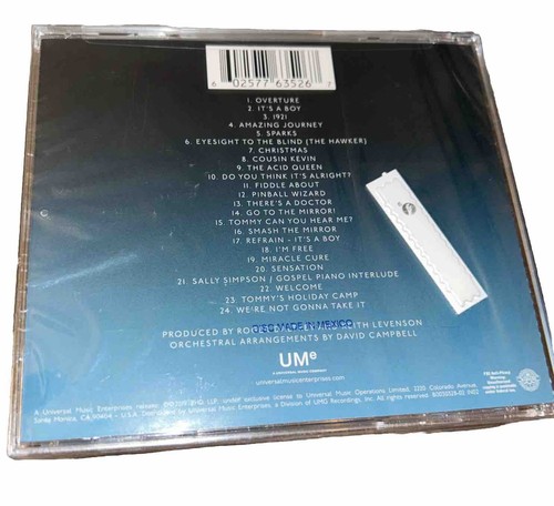 Roger Daltrey - Who'S Tommy Classical - New (CD) Sealed - Bild 2 von 2