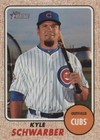 2017 Topps Heritage - Kyle Schwarber #423