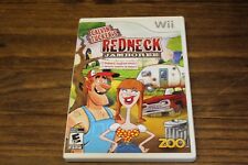 Wii Calvin Tucker's Redneck Jamboree Video Game Complete Works Cracked case