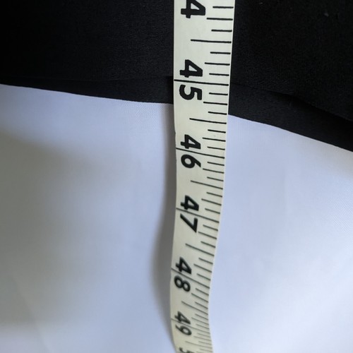 Gianni Sport schwarz Polyester Krepp weites Bein hohe Taille Hose GR 16 NOS 32" Taille - Bild 13 von 14