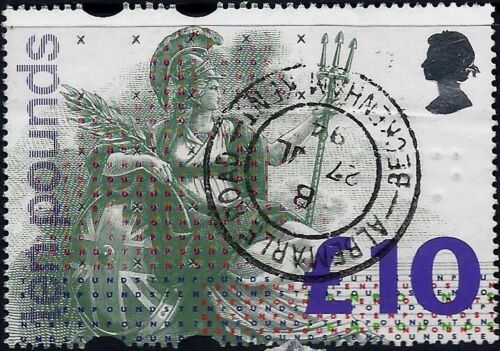 GB 1993 SG1658 £10 BRITANNIA PACK 28 USED CHOICE OF 28 STAMPS SPACE FILLER - VFU - Picture 13 of 31