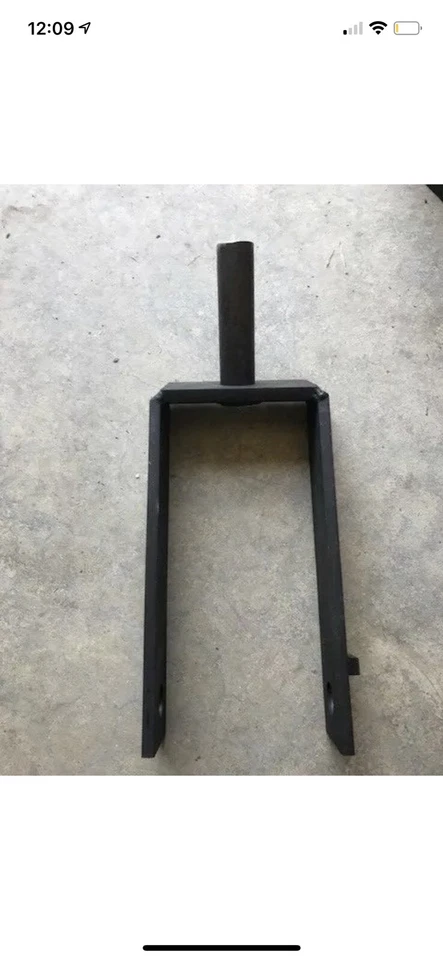 RUEDA TRASERA CORTADORA GIRATORIA COMPLETA CON BUJE Y HORQUILLA Y CEPILLO DE PERNO DE EJE DE 1" CERDO c Foto 3 de 4