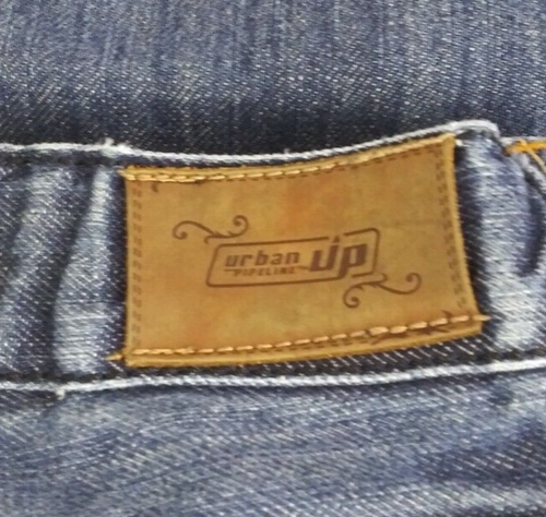 Urban Up Pipeline Distressed Embroidered Bootcut Jeans Boy's Size 14 - Picture 6 of 10