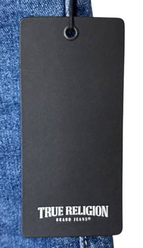 True Religion Men's Jeans Geno SN Flap Relaxed Slim Medium Autumn Wash 33 NWT - Picture 5 of 13