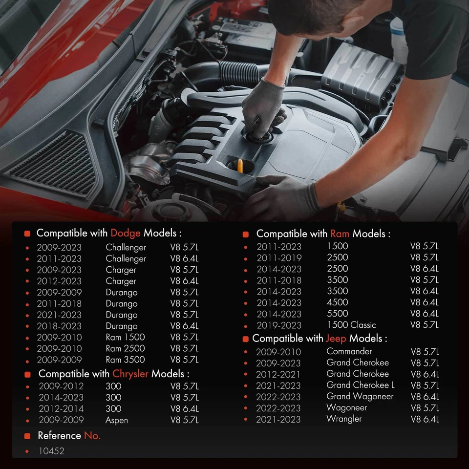 High Pressure Oil Pump for Jeep Grand Cherokee Wrangler Dodge Charger Durango - Image 2 of 4