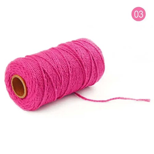 1.5mm Cotton Bakers Twine String Cord Rope Two-color Cotton Craft Twine Home - Picture 29 of 38