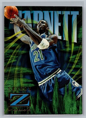 Kevin Garnett 1996-97 Skybox Z-Force #52 Basketball NBA Card