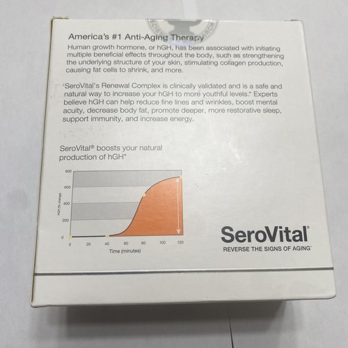 SEROVITAL HGH REVERSE THE SIGNS OF AGING 84 CAPS - Picture 2 of 2