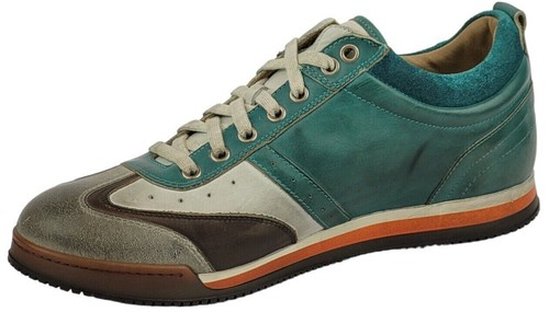 KAMO-GUTSU Schuhe Scudo 005 Sugar Combi blau Echtleder Herren Sneaker - Bild 4 von 10