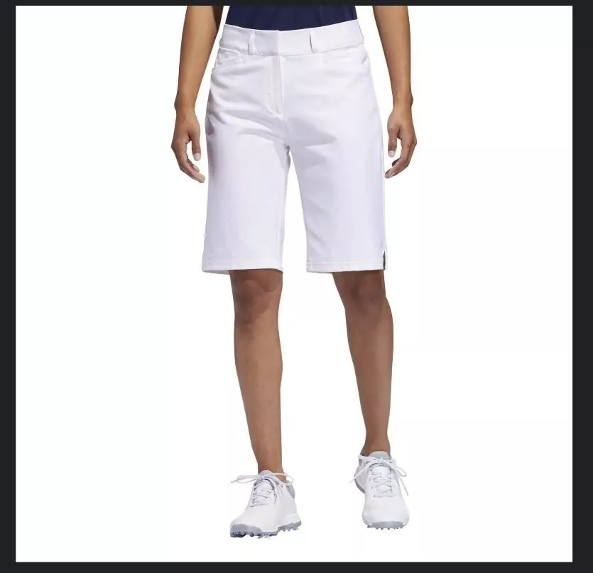 traqueteo responsabilidad Extra Adidas Ultimate Club Bermuda Golf Shorts DQ2121 White 14 | eBay