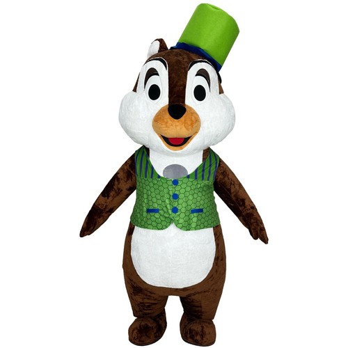 Mr. Squirrel Inflatable Costume Plush Walking Mascot Outfit Adult Cosplay Party - Picture 14 of 15
