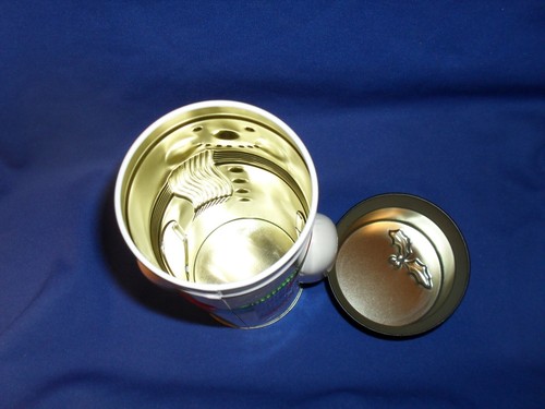 SNOWMAN TIN GIFT GIVING CONTAINER - EMPTY - Bild 4 von 4