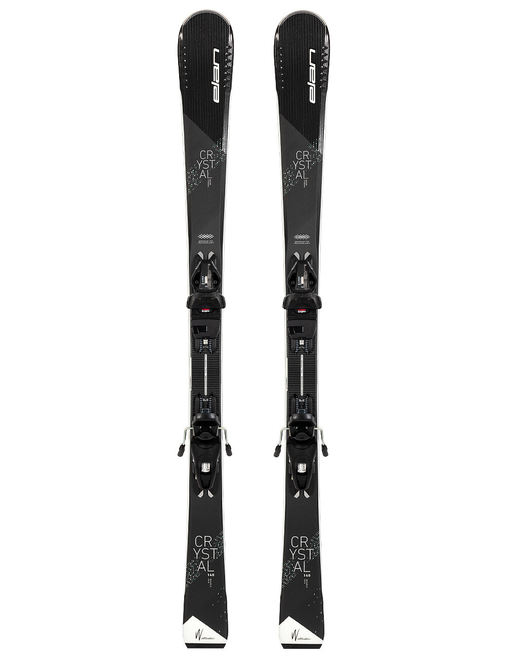 ELAN CRYSTAL + ELAN EL 9.0 GRIP WALK Mujer Nuevo Esquí Allround 2023