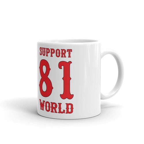 01 Hells Angels Coffee Mug Support 81 Motorcycleclub
