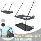Cat Window Bed Perch Cat Resting Seat Hammock Window Mounted Pet Cat Hammock Bed