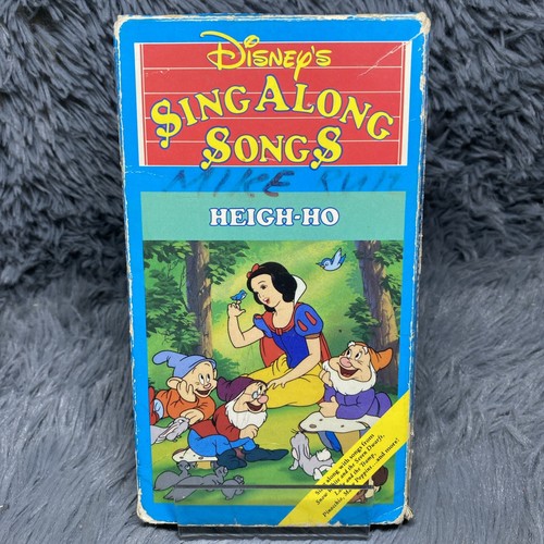Disney’s Sing Along Songs: Heigh-Ho VHS 1994 Snow White Mary Poppins Classic - 第 2/8 張圖片