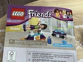 100% Complete Retired LEGO Friends 30400 Gymnastic Bar w/ Naomi & Booklet