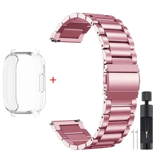 Luxury Metal Strap & TPU Case for Redmi Watch 5 - Zdjęcie 19 z 47