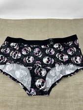 Torrid Multicolor Skull Print Stretch Waist Boyshort Panty Size Large 0 