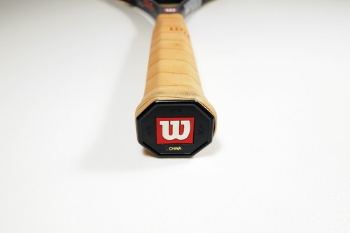 NEW WILSON PRO STAFF TOUR STEFFI GRAF 85 MIDSIZE 4 3/8 EU3 HYPER CARBON - Picture 10 of 11