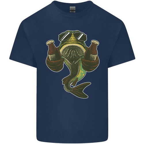 A Pike Fish With Beer Fishing Fisherman Mens Cotton T-Shirt Tee Top - Picture 106 of 106