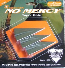 zwickey No mercy 2 blades broadheads 130 gr