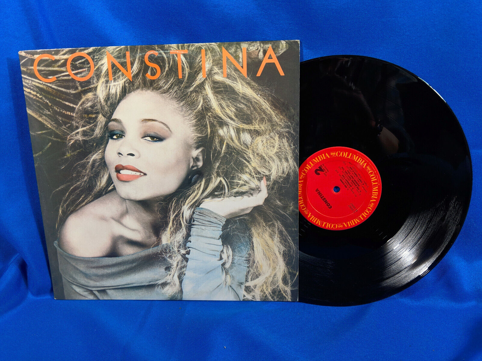 Constina LP S/T Self-Titled Columbia Promo 45007 Modern Soul 1989 NM