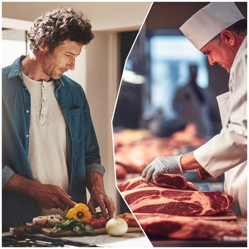 HESTENBERG Solingen Germany Stechmesser in Gelb, Metzgermesser, Fleischmesser - Bild 7 von 54