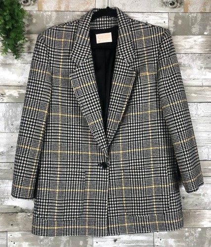 PENDLETON WOOLEN MILLS PURE VIRGIN WOOL BLAZER HOU