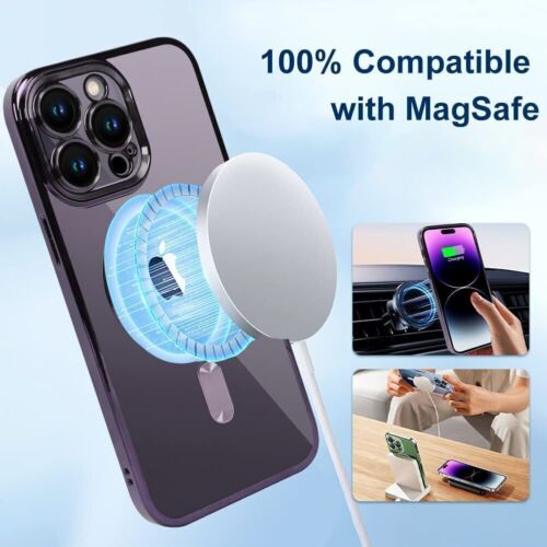 Magsafe Shockproof Case For iPhone 16 Pro Max 14 15 Pro 13 12Pro Max 11 SE 8 16e - Picture 12 of 37