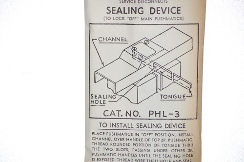 PUSHMATIC PHL-3 SEALING DEVICE *NEW IN FACTORY BAG* - Picture 2 of 2